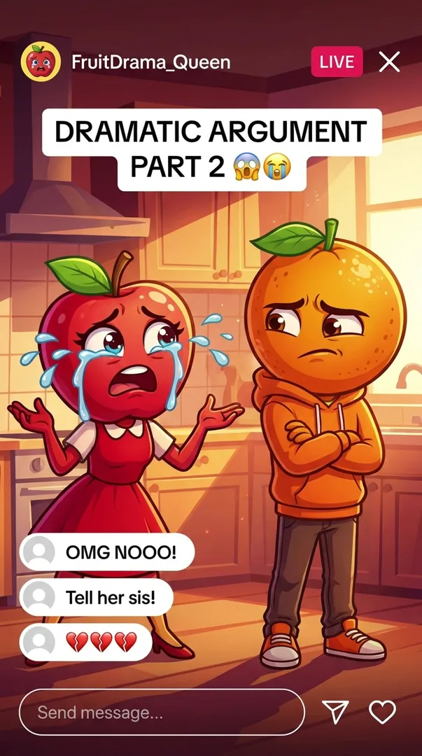 Example image: AI Character Drama Storytime