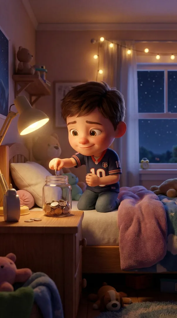 Example image: Animated Emotional Micro-Story Short