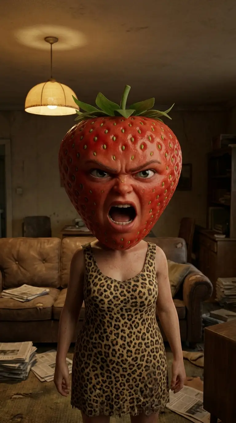 Example image: Fruit character (fruit drama) — character prompt