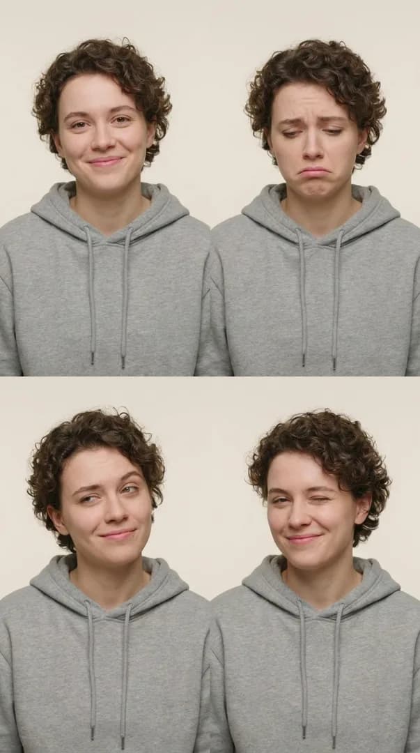 Example image: One Phrase, Four Emotions — Detail-Prompt