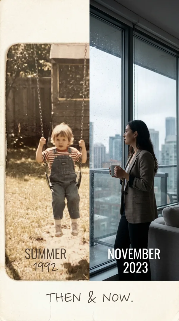 Example image: Trend Remix / Nostalgia Carousel — Detail Prompt