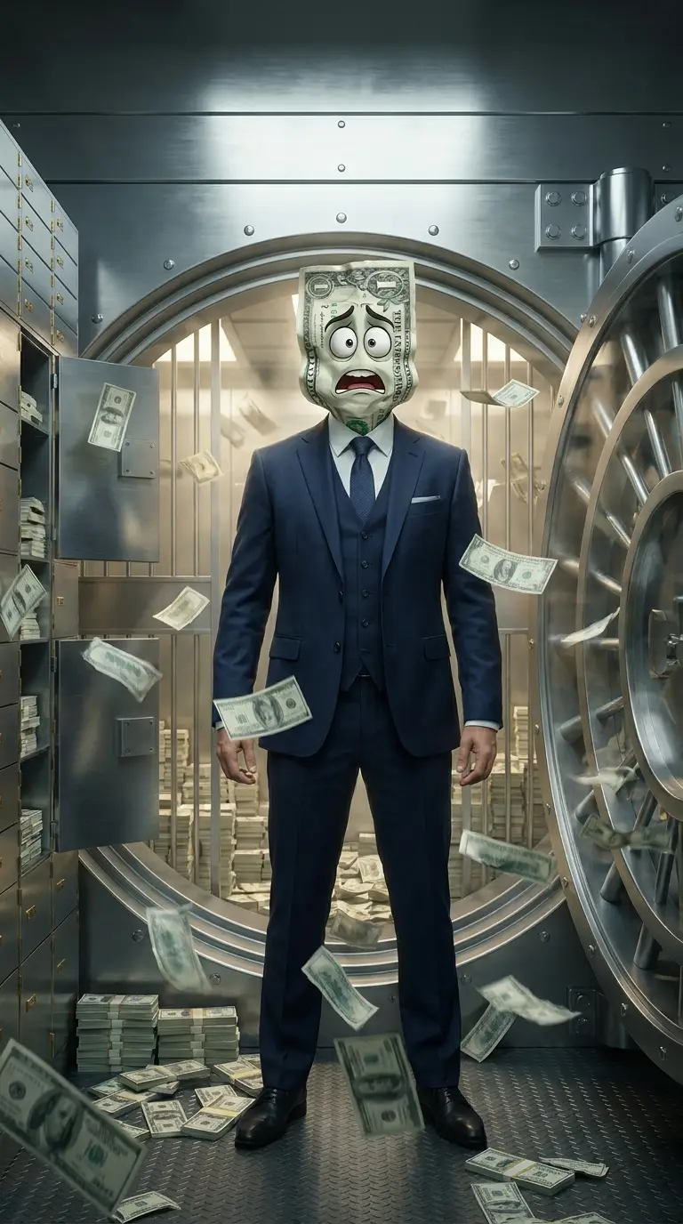 Example image: Realistic AI Story (surreal metaphor)