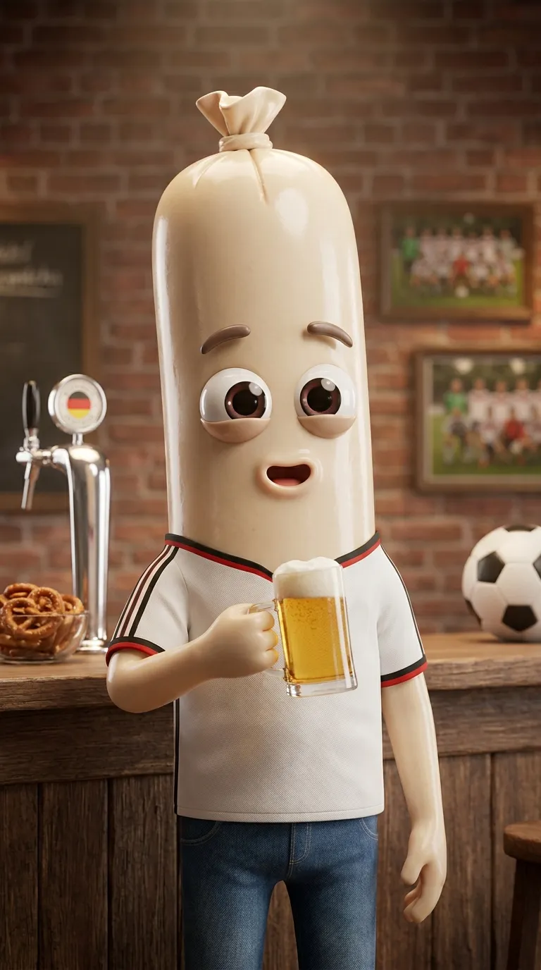 Example image: Sausage Family (3D Sitcom) — Series Look