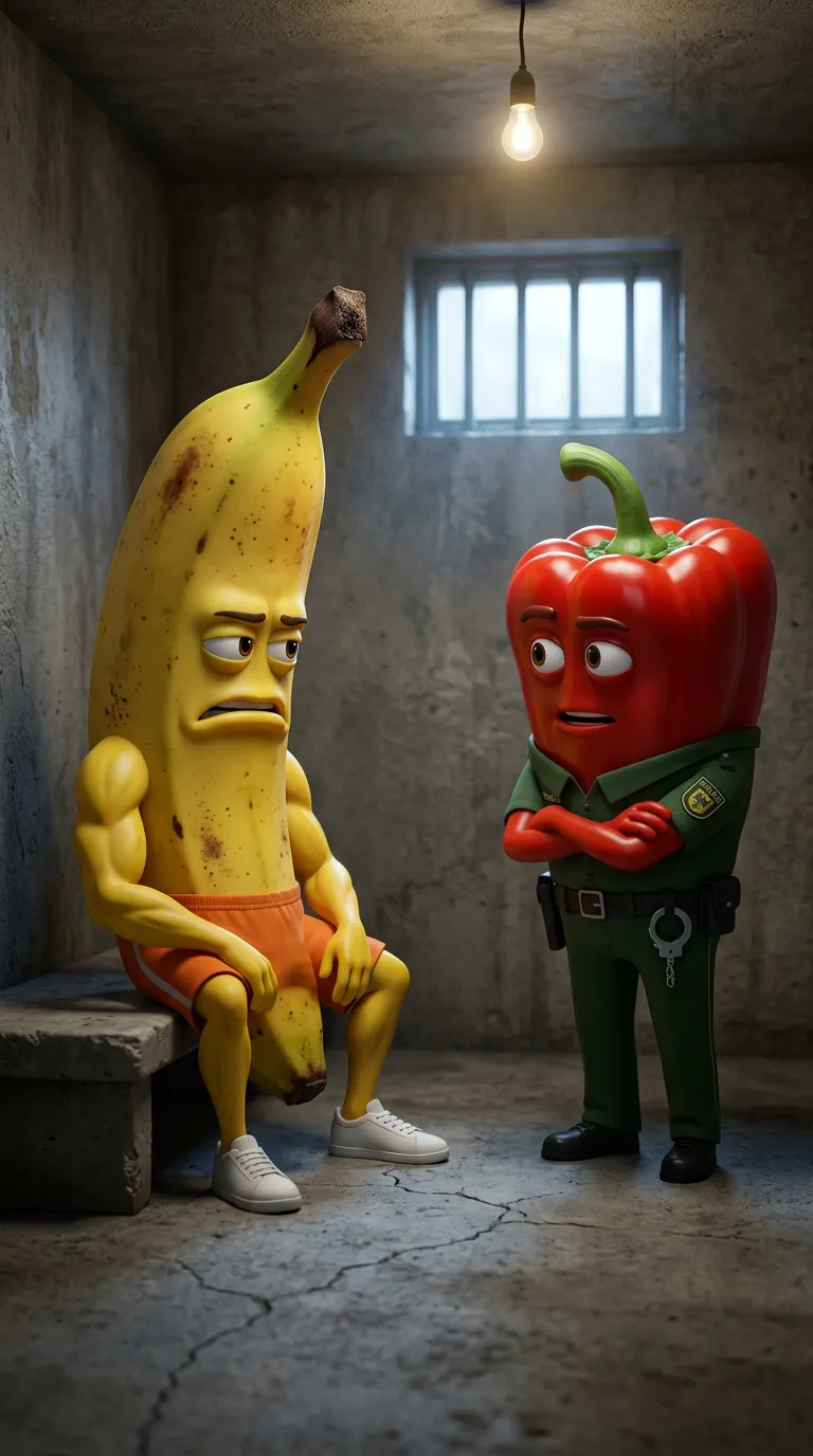 Example image: Full-Body Vegetable Characters — Series Look