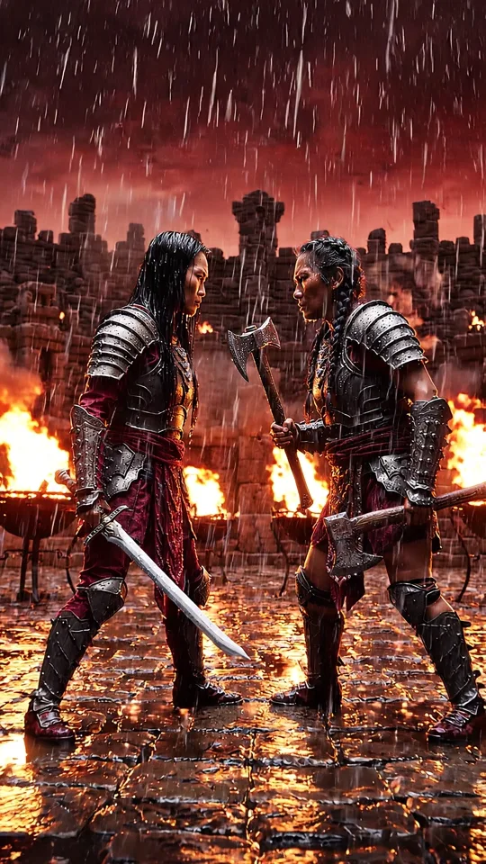 Fire arena — duel